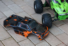 Load image into Gallery viewer, Custom Body Muddy Orange for Traxxas Skully Grave Digger 1/10 Truck Car Shell