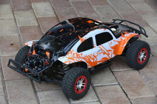 Load image into Gallery viewer, Custom Bug Body Muddy Orange/WB Shell for Traxxas Slash 1/10 Baja 6811 Truck Car