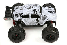 Load image into Gallery viewer, Custom Buggy Body Newspaper Styl for ARRMA Outcast Notorious 1/8 Car Cover Shell