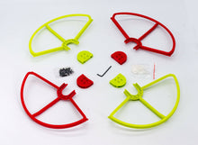 Load image into Gallery viewer, 2RED/2GREEN SNAP ON/OFF PROP GUARDS QUICK RELEASE DJI PHANTOM 1 2 3 PRO VISION+
