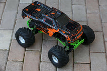 Load image into Gallery viewer, Custom Body Muddy Orange for Traxxas Skully Grave Digger 1/10 Truck Car Shell