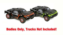 Load image into Gallery viewer, 2pk Custom Bodies Muddy Splash Orange and Green for Traxxas Slash 1/10 1:10 Body