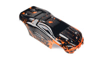 Load image into Gallery viewer, 2pk Combo Custom Bodies for Traxxas 1/16 eRevo Mini Body 7012 OrangeMud&GreenMud