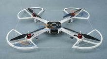 Load image into Gallery viewer, 4x White DJI F450 Snap on/off Prop Guard Tool-Free Quick Mount Protector H3-3D