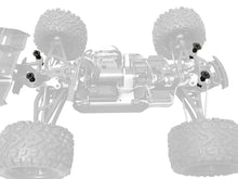 Load image into Gallery viewer, Body Mounting Posts Conversion Kit for Traxxas e-Revo 1.0 Bodies to e-Revo 2.0