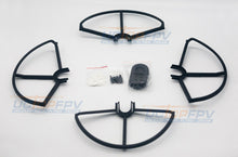 Load image into Gallery viewer, SNAP ON/OFF PROP GUARD 4x BLACK QUICK RELEASE DJI PHANTOM 1 2 3 Pro Adv Vision +