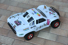 Load image into Gallery viewer, Custom Body Graffiti White for Traxxas 1/10 Slash 4x4 VXL Slayer Shell Cover