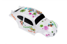 Load image into Gallery viewer, Custom Buggy Body Anti-Virus Theme Clear for 1/8 RC Truck Thunder Tiger MT4 G3