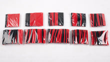 Load image into Gallery viewer, Huge Assortment of 428 Pcs Red Black Heat Shrink Tube Sleeve in 10 Sizes