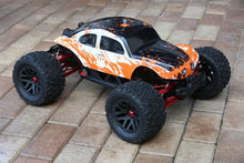 Load image into Gallery viewer, Custom Bug Body Muddy Orange/WB Shell for ARRMA 1/8 Nero 6S BLX VW Baja Beetle