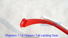Load image into Gallery viewer, Red Tall Landing Gear for DJI Phantom 1 2 Vision Wide and High Ground Clearance