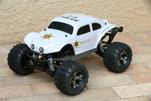 Load image into Gallery viewer, Custom Buggy Body Sheriff Police White for Traxxas Stampede 1/10 Truck Car Shell