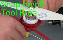 Load image into Gallery viewer, 2x Red & 2x White Snap On/Off Prop Guards for DJI PHANTOM UPair UP Air Autel