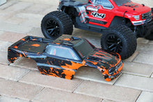 Load image into Gallery viewer, Custom Body Orange Muddy Splash for ARRMA GRANITE 3S BLX 1/10 Cover Shell