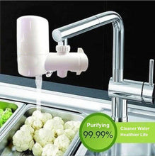 Load image into Gallery viewer, Hi-Tech Ceramic Filter Tap Faucet Water Purifier Kitchen Inline Chorine Remover