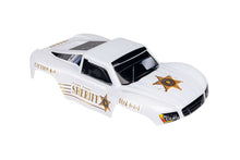 Load image into Gallery viewer, Custom Body Police Car Style White for Traxxas 1:16 Slash Mini Body 1/16 7012