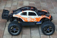 Load image into Gallery viewer, Custom Bug Body Muddy Orange/WB Shell for Traxxas E-Revo 1/10 Volkswagen Beetle
