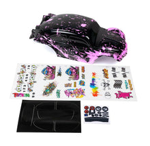 Load image into Gallery viewer, Custom Buggy Body Muddy Pink Black Shell for ARRMA 1/8 Nero 6S BLX Beetle