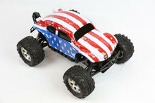 Load image into Gallery viewer, Custom Buggy Body American Flag for HPI Savage Flux HP 1/8 VW Baja Beetle Shell