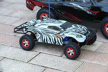 Load image into Gallery viewer, Custom Body Zebra Style for Traxxas 1:16 Slash / e-Revo 1/16 Scale e Revo