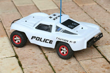 Load image into Gallery viewer, Custom Body Police Car Style White for Traxxas 1:16 Slash Mini Body 1/16 7012