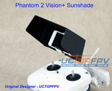 Load image into Gallery viewer, iPhone 6 Plus 6 inch Black Sunshade Sun Hood for DJI Phantom and Inspire