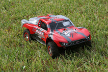 Load image into Gallery viewer, 2pcs Red & Bule Color Truck Car Body for Traxxas Slash 1/10 4x4 VXL Slayer Shell