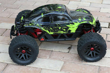 Load image into Gallery viewer, Custom Buggy Body Muddy Green Black Shell for ARRMA 1/8 Nero 6S BLX Beetle