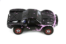 Load image into Gallery viewer, Custom Body Muddy Pink Black for Traxxas 1/10 Slash Truck Car Shell Cover 1:10