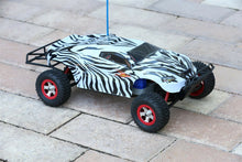 Load image into Gallery viewer, Custom Body Zebra Style for Traxxas 1:16 Slash / e-Revo 1/16 Scale e Revo