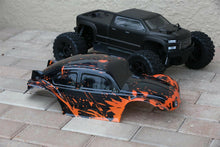 Load image into Gallery viewer, Custom Body Muddy Orange Buggy for ARRMA BIGROCK BLX 1/10 MONSTER RC TRUCK