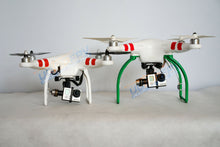 Load image into Gallery viewer, 2 Sets Green Tall Extended Landing Gear for DJI Phantom 1 2 Vision Wide and High