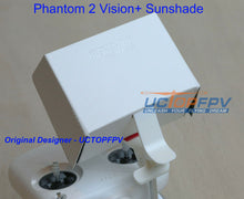 Load image into Gallery viewer, White iPhone Sun Shading Visor Cover for Phantom All Models Sunhood H4-3D FPV