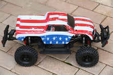 Load image into Gallery viewer, Custom Body American Flag for Traxxas TRX-4 Trail Crawler Truck Car Shell