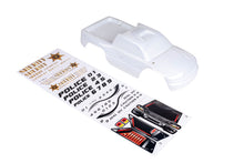 Load image into Gallery viewer, Custom Body Police Sheriff White for ARRMA VORTEKS 3S BLX 1/10 Stadium Truck