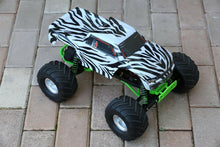 Load image into Gallery viewer, Custom Body Zebra Style for Traxxas Skully Grave Digger 1/10 Truck Car Shell