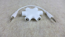 Load image into Gallery viewer, Head Phone 1 to 5 Star Splitter For Headset iPhone iPod 3.5mm Mini Jack Earbud