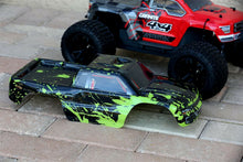 Load image into Gallery viewer, Custom Body Green Muddy Splash for ARRMA GRANITE VOLTAGE 3S BLX 1/10 Cover Shell