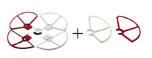 Load image into Gallery viewer, Set of 6 Red/White Snap on Prop Guards DJI Phantom 3 Pro Adv Sta Incl 2 Spares