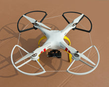 Load image into Gallery viewer, WHITE/BLACK SNAP ON/OFF PROP GUARDS QUICK RELEASE DJI PHANTOM 1 2 3