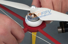 Load image into Gallery viewer, Set of 6 Red/White Snap on Prop Guards DJI Phantom 3 Pro Adv Sta Incl 2 Spares