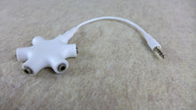Load image into Gallery viewer, Head Phone 1 to 5 Star Splitter For Headset iPhone iPod 3.5mm Mini Jack Earbud