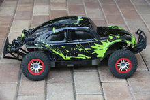 Load image into Gallery viewer, Set of 2 Buggy Muddy Bodies for Traxxas Slash 1/10 Truck Car Shell Green Orange