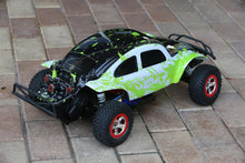Load image into Gallery viewer, Set of 2 Muddy Bug Bodies for Traxxas Slash 1/10 Truck Car Cover WB Green Orange