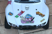 Load image into Gallery viewer, Custom Body Graffiti White for ProSC10 1/10 Slash 4x4 VXL Slayer Shell Cover