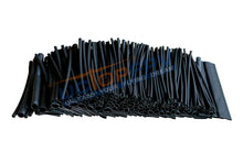 Load image into Gallery viewer, Combo Set of 218 Pcs 8 Sizes Black Assorted Heat Shrink Tube Tubing Wrap Sleeve