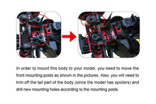 Load image into Gallery viewer, Custom Buggy Body Black for ARRMA Outcast Notorious 1/8 Car Cover Shell