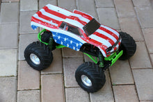 Load image into Gallery viewer, Custom Body American Flag for Traxxas Skully Grave Digger 1/10 Truck Car Shell