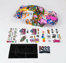 Load image into Gallery viewer, Custom Body Graffiti Pig Buggy for ARRMA BIGROCK BLX 1/10 MONSTER RC TRUCK