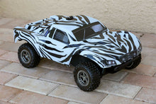 Load image into Gallery viewer, Custom Body Zebra Style for ARRMA Senton 4x4 3S / 6S BLX Cover Shell Slash